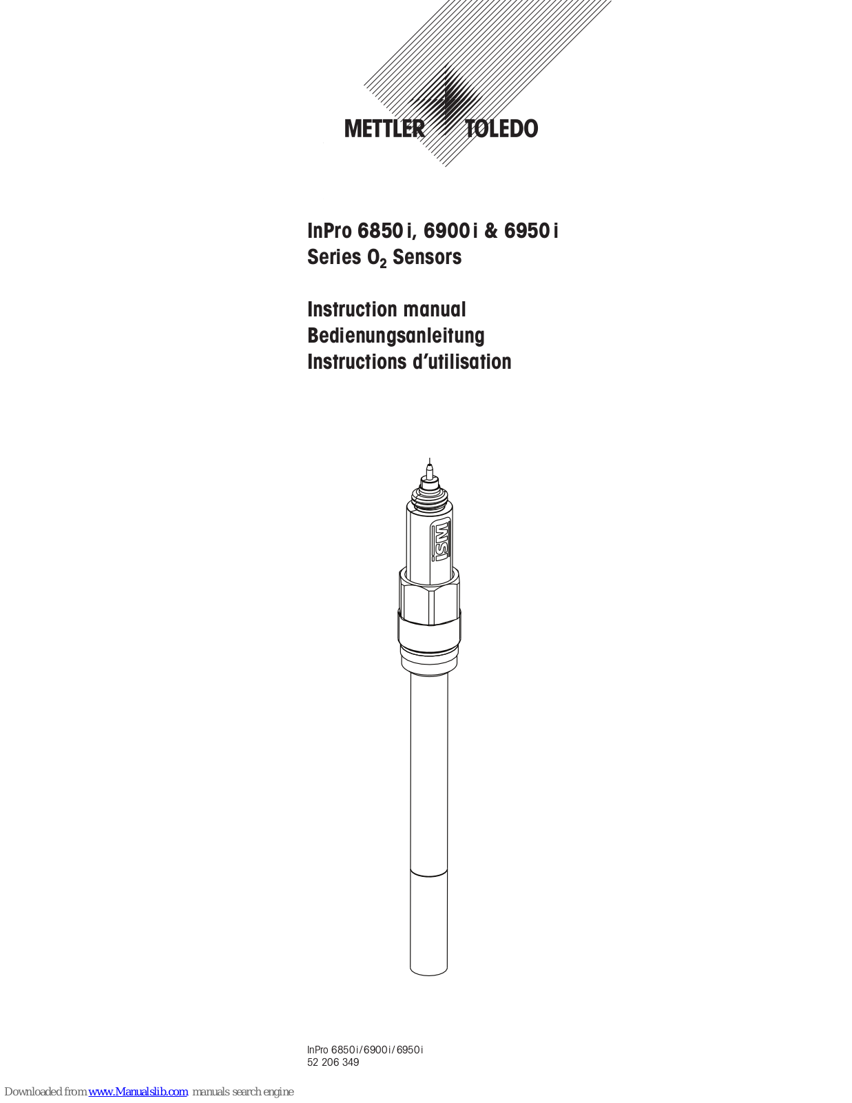 Mettler Toledo InPro 6850i, InPro 6900i, InPro 6950i Instruction Manual