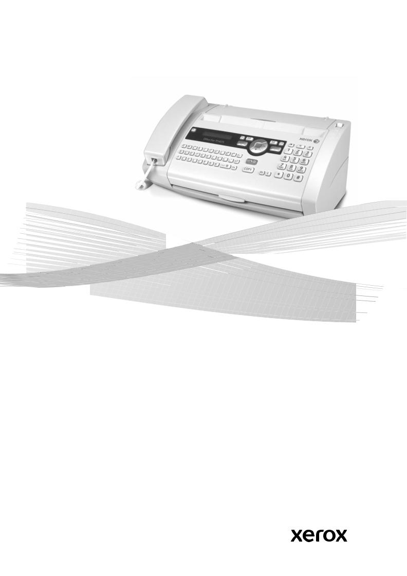 Xerox Office Fax TF4025, Office Fax TF4075 User guide