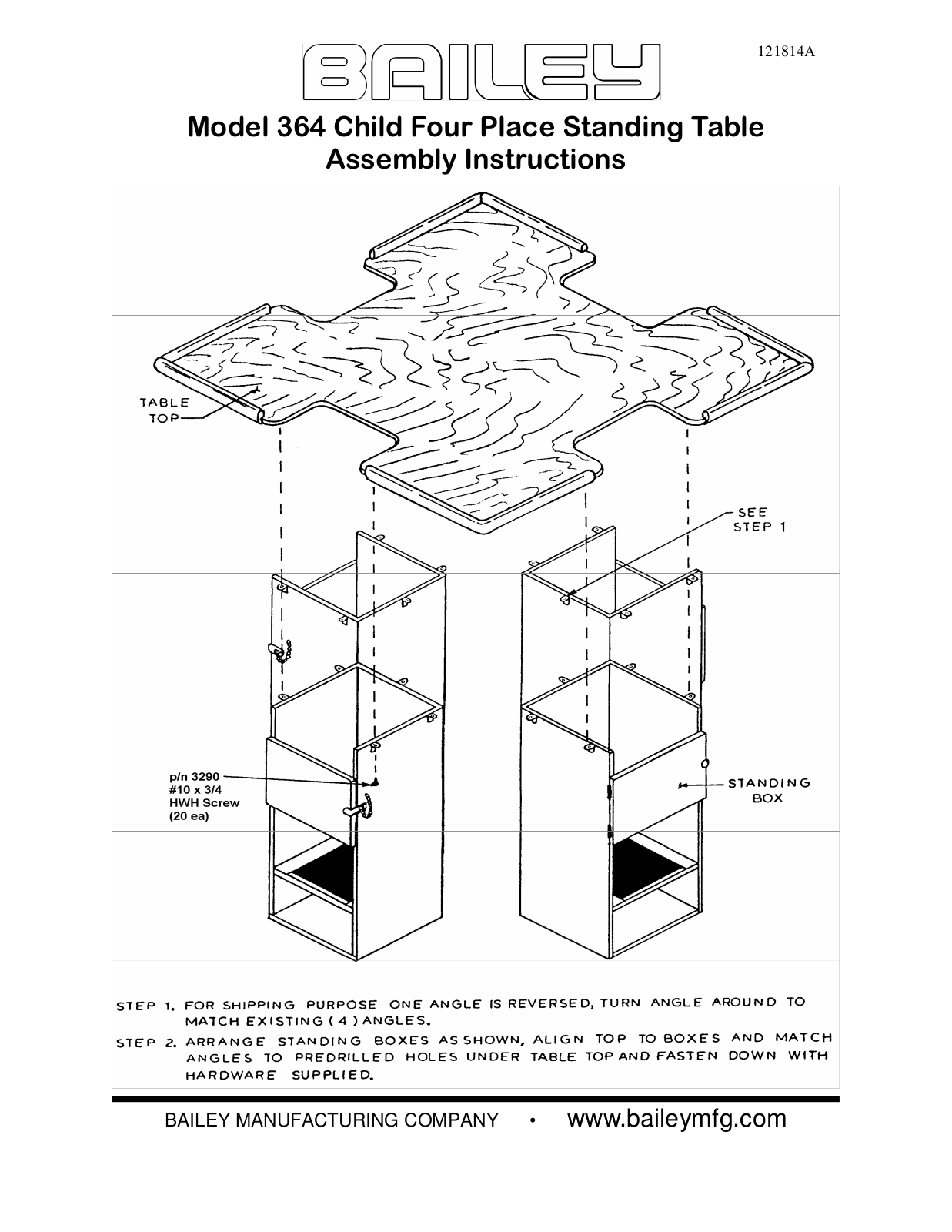 Bailey 364 User Manual - ManualMachine.com
