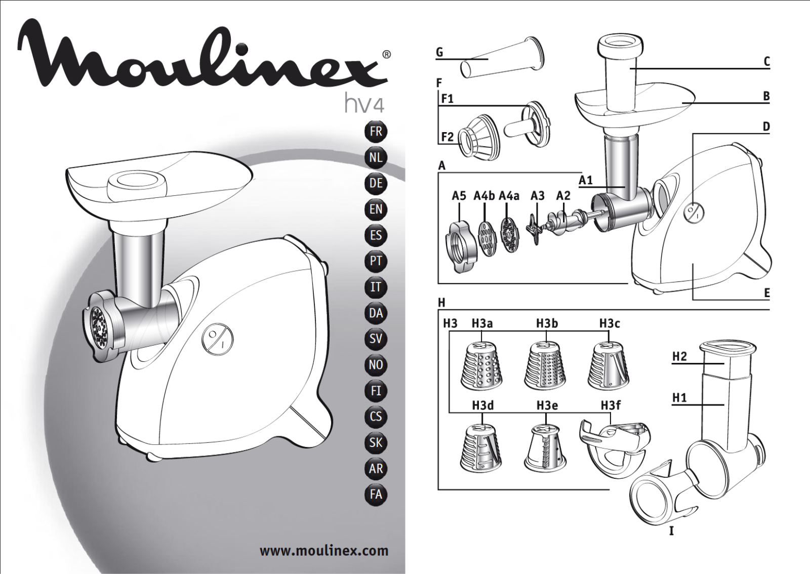 MOULINEX ME4151, ME415132, ME625131 User Manual