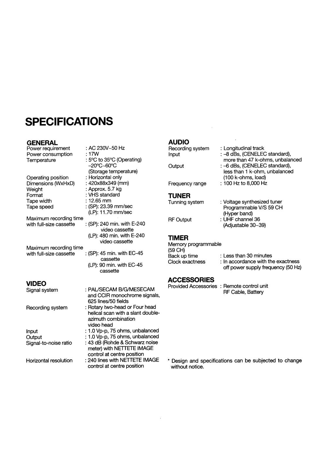 Daewoo DVR-7282D, DVR-3282D Service Manual