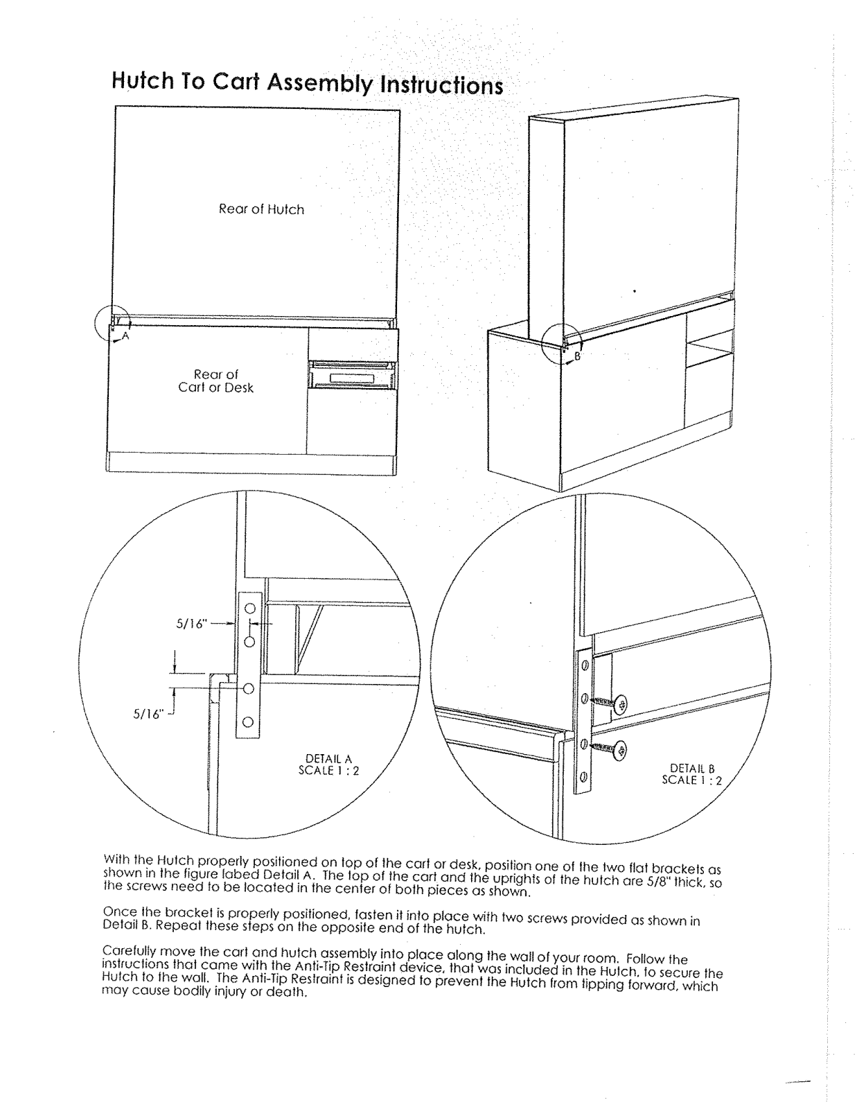 Lark Manor™ DRBC5090 Assembly Instructions - ManualMachine.com