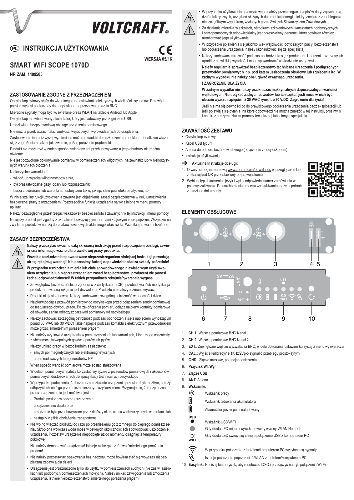 VOLTCRAFT 1070D User guide