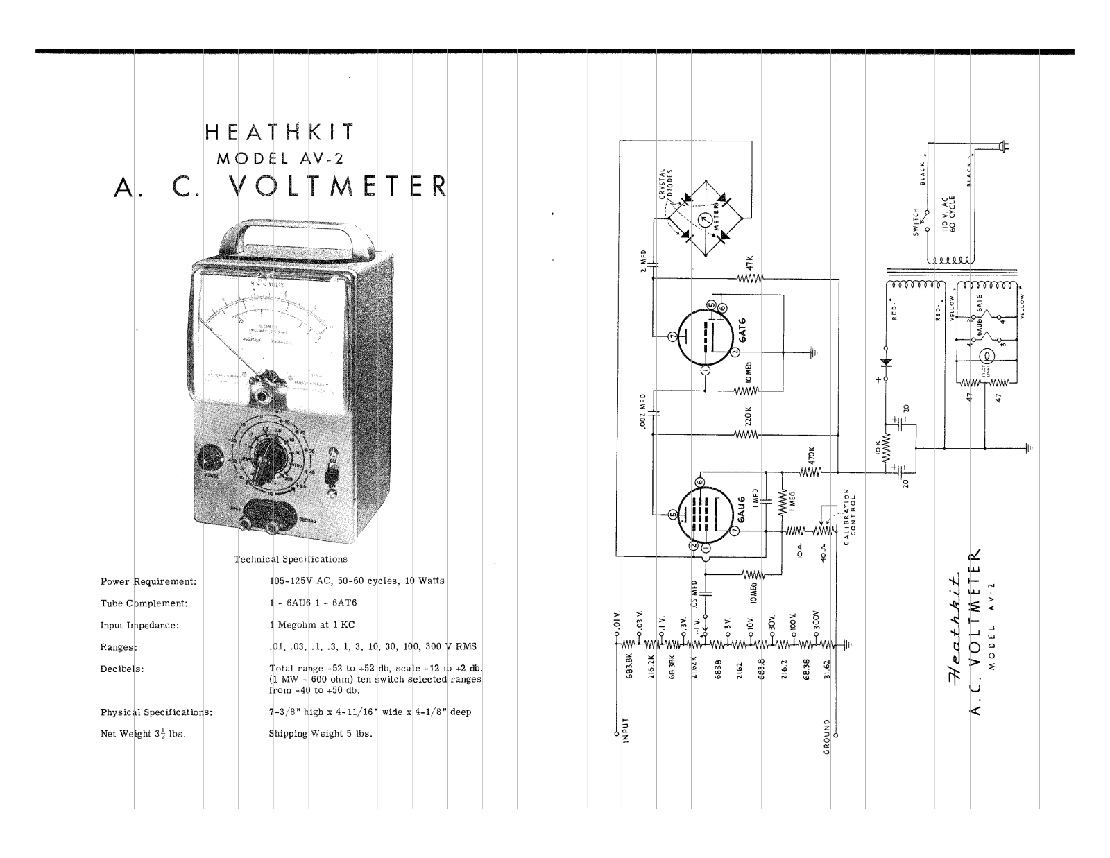 HEATHKIT AV-2 User Manual