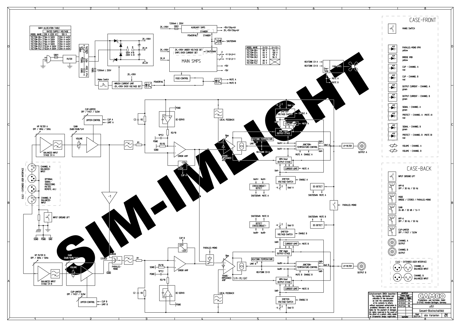 Datasheet camco_tecton_24.4_sch Datasheet - ManualMachine.com