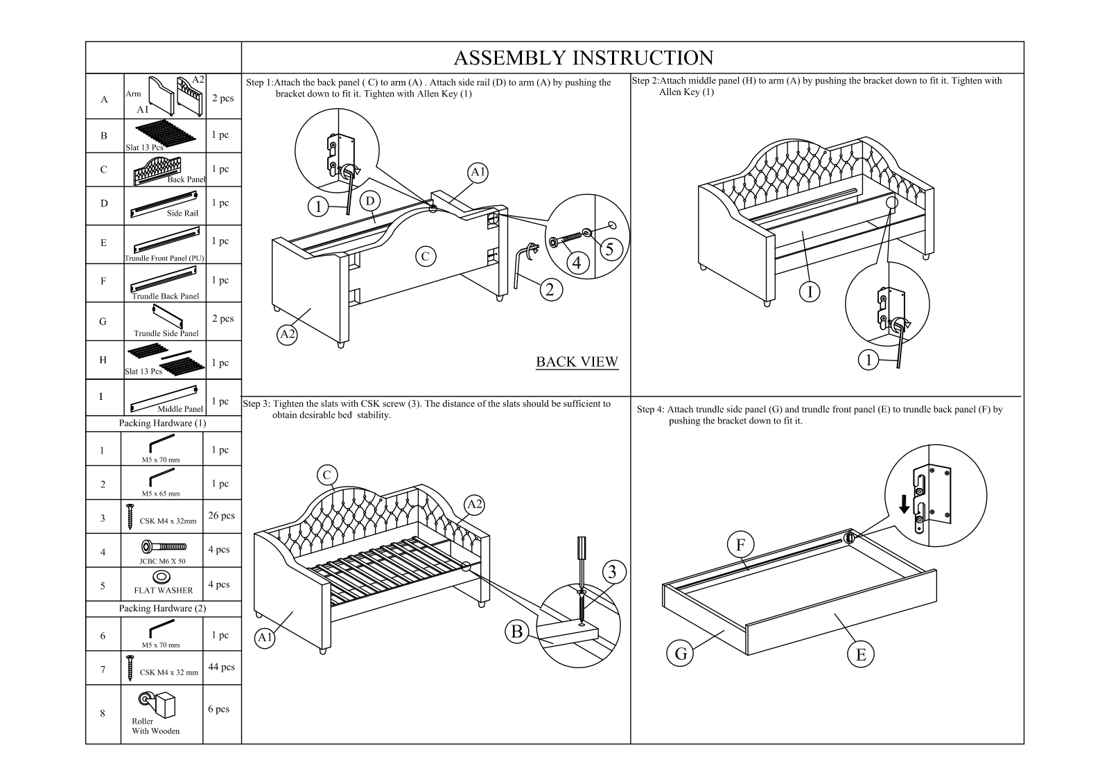 Mack & Milo W004596413 Installation & Assembly - ManualMachine.com