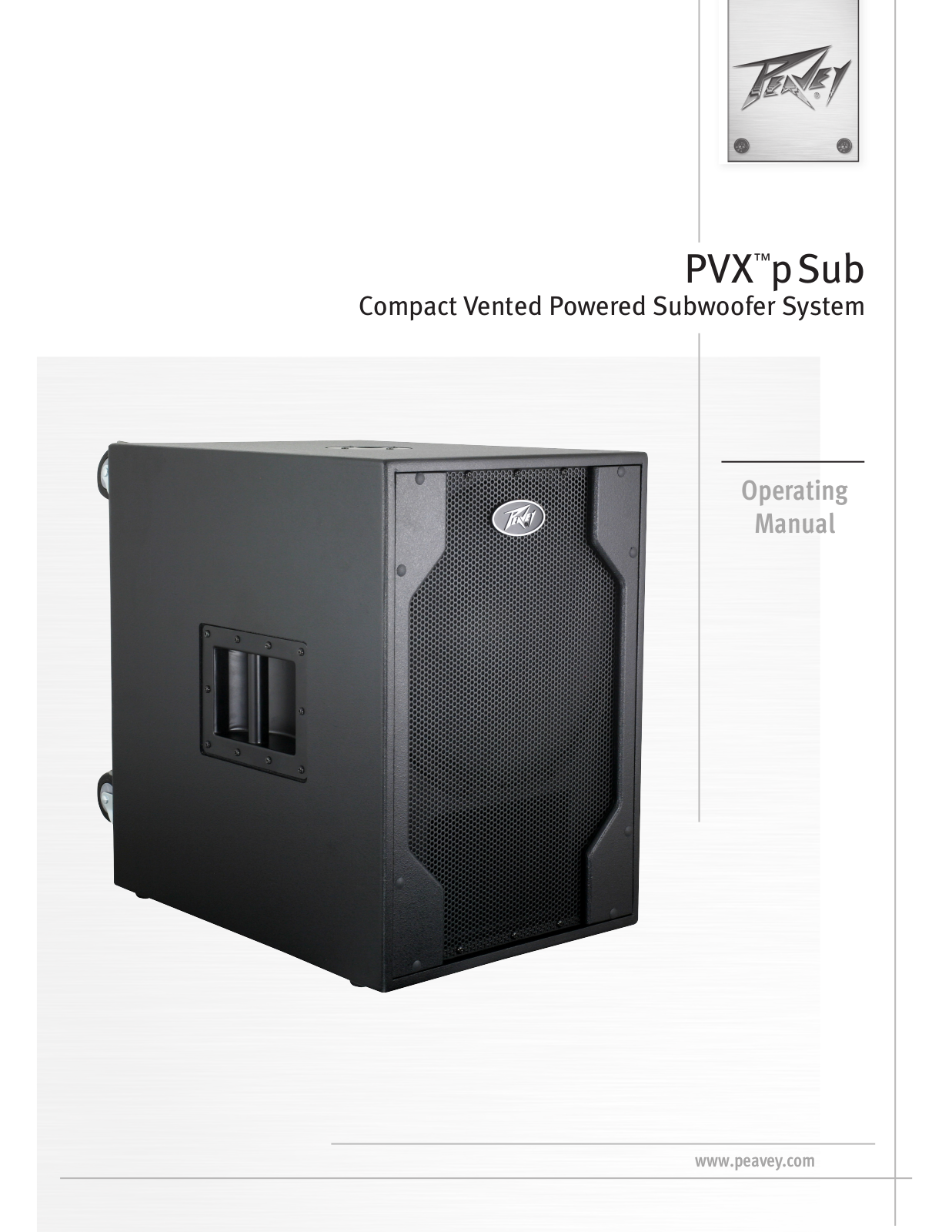 Peavey 03611330 User manual