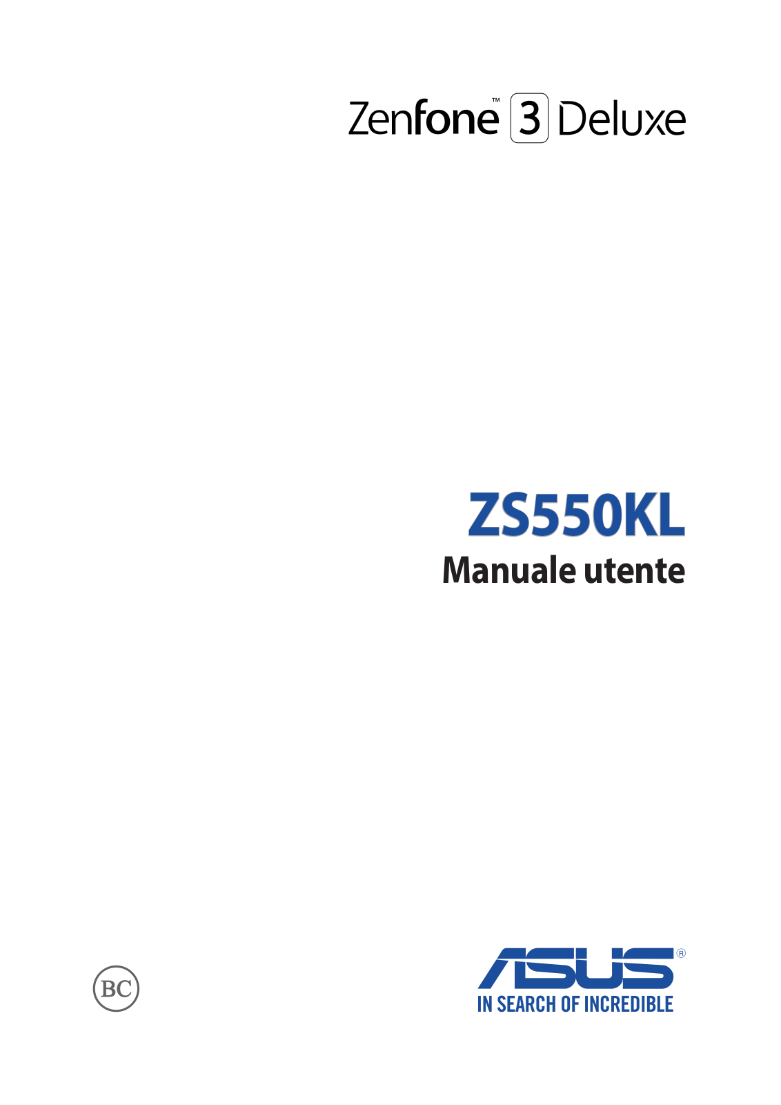 Asus ZS550KL E-Manual