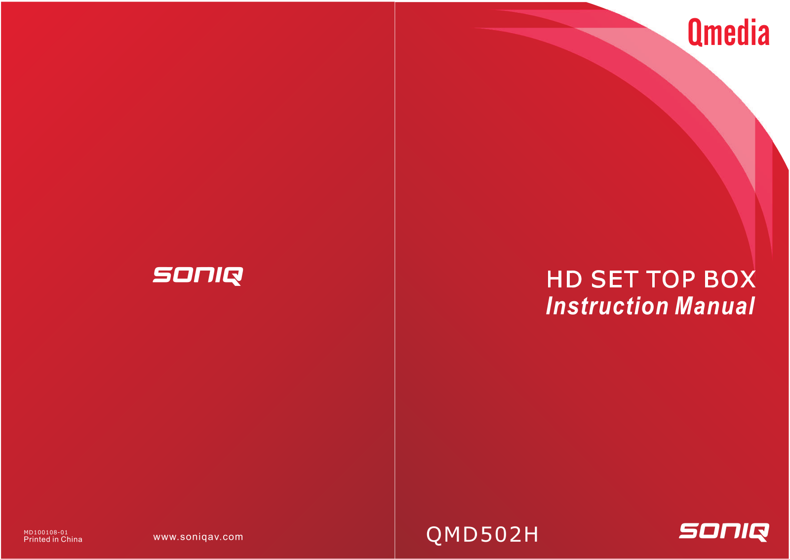 SONIQ QMD502H Instruction Manual