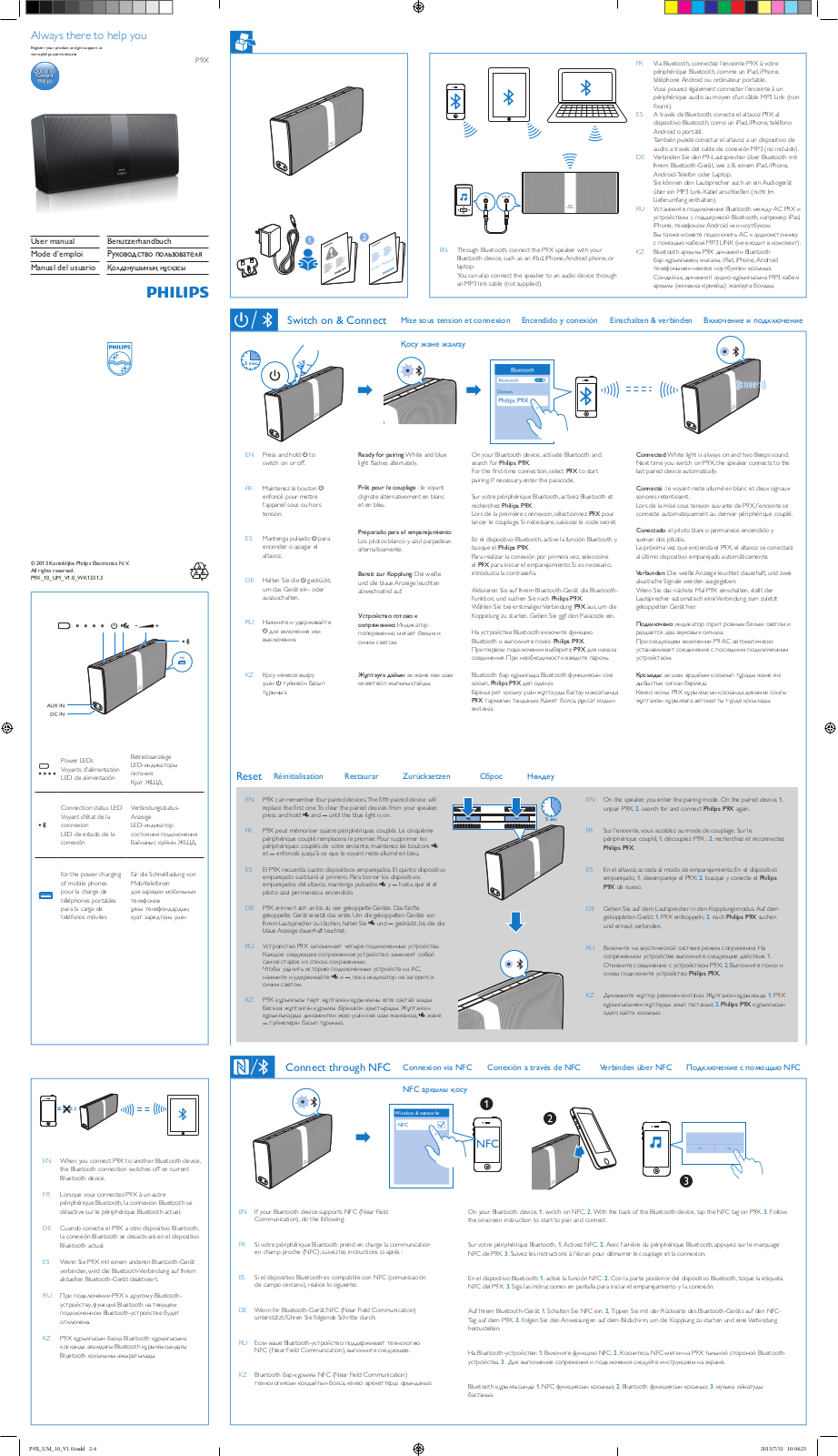 Philips P9X User Manual