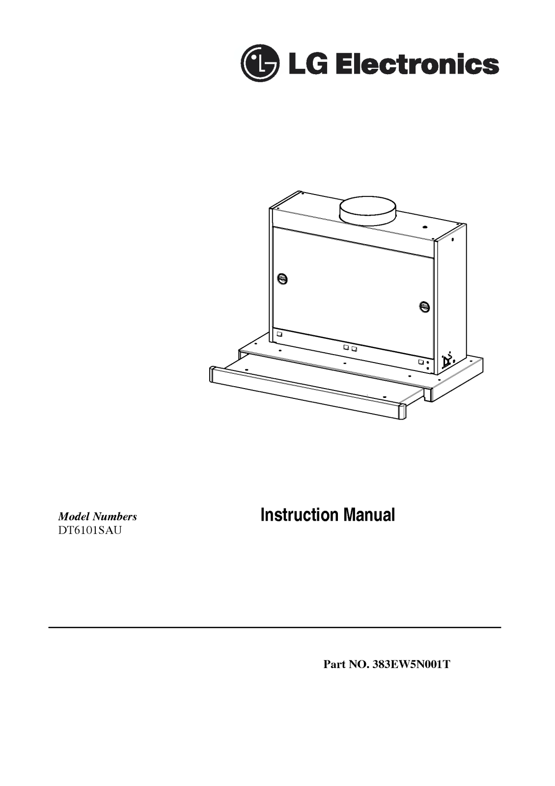 LG DT6101SAU User Manual