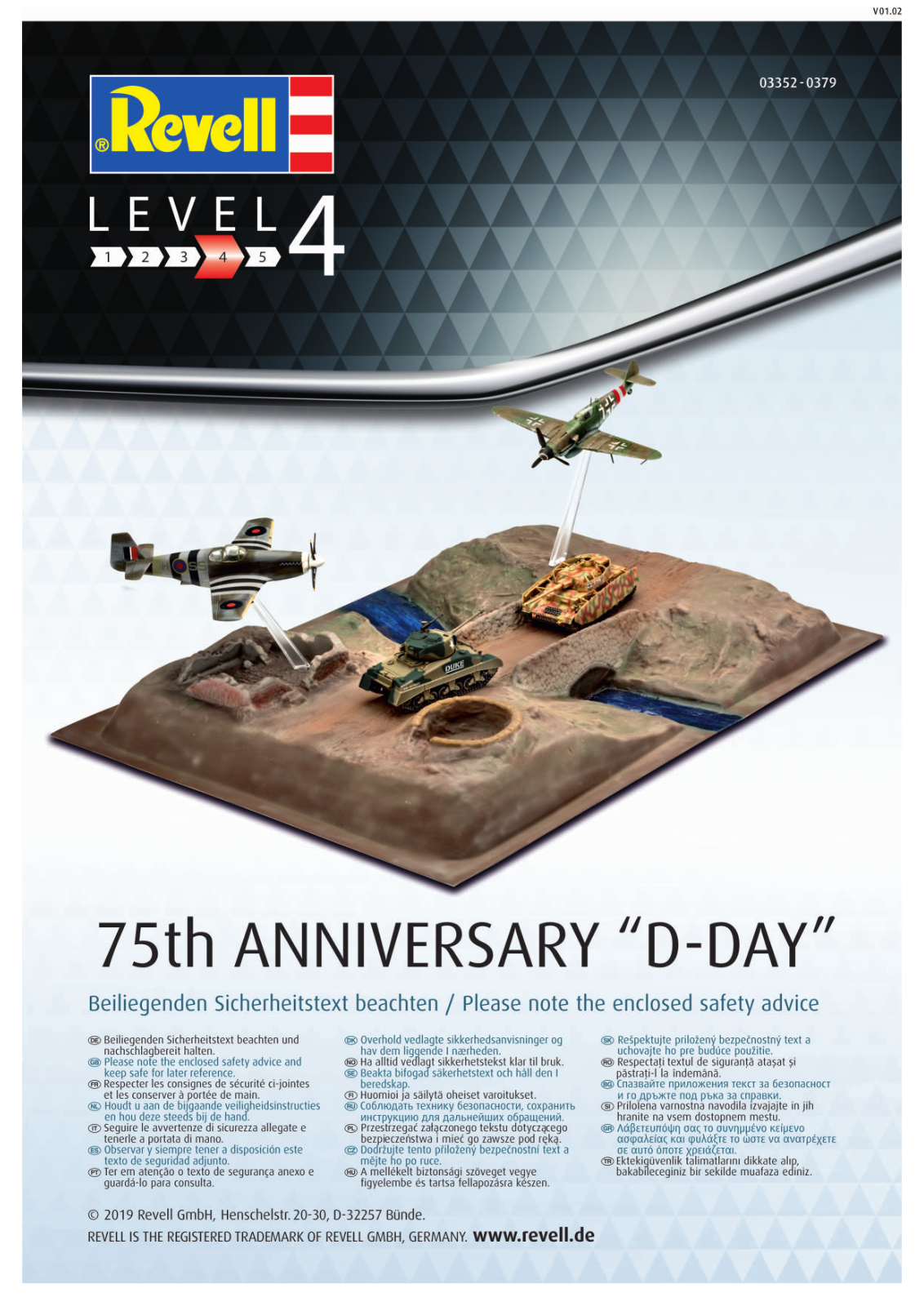 Revell 75 Years D-Day Set Service Manual