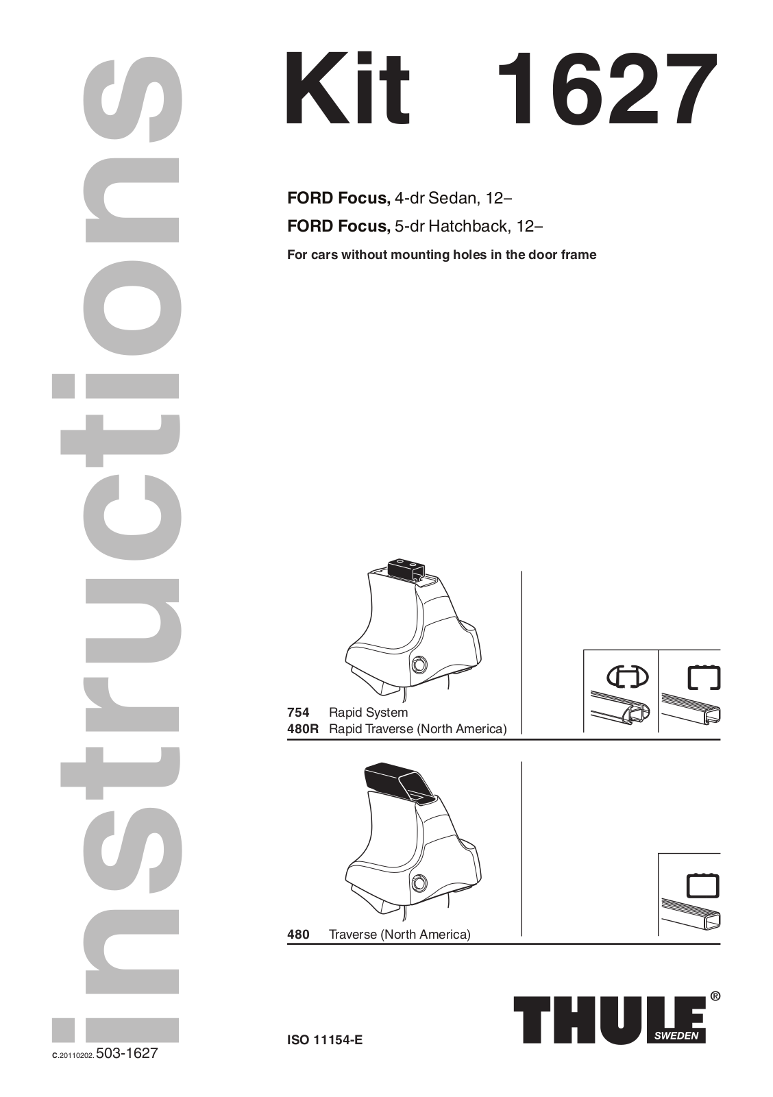 THULE 1627 User manual - ManualMachine.com