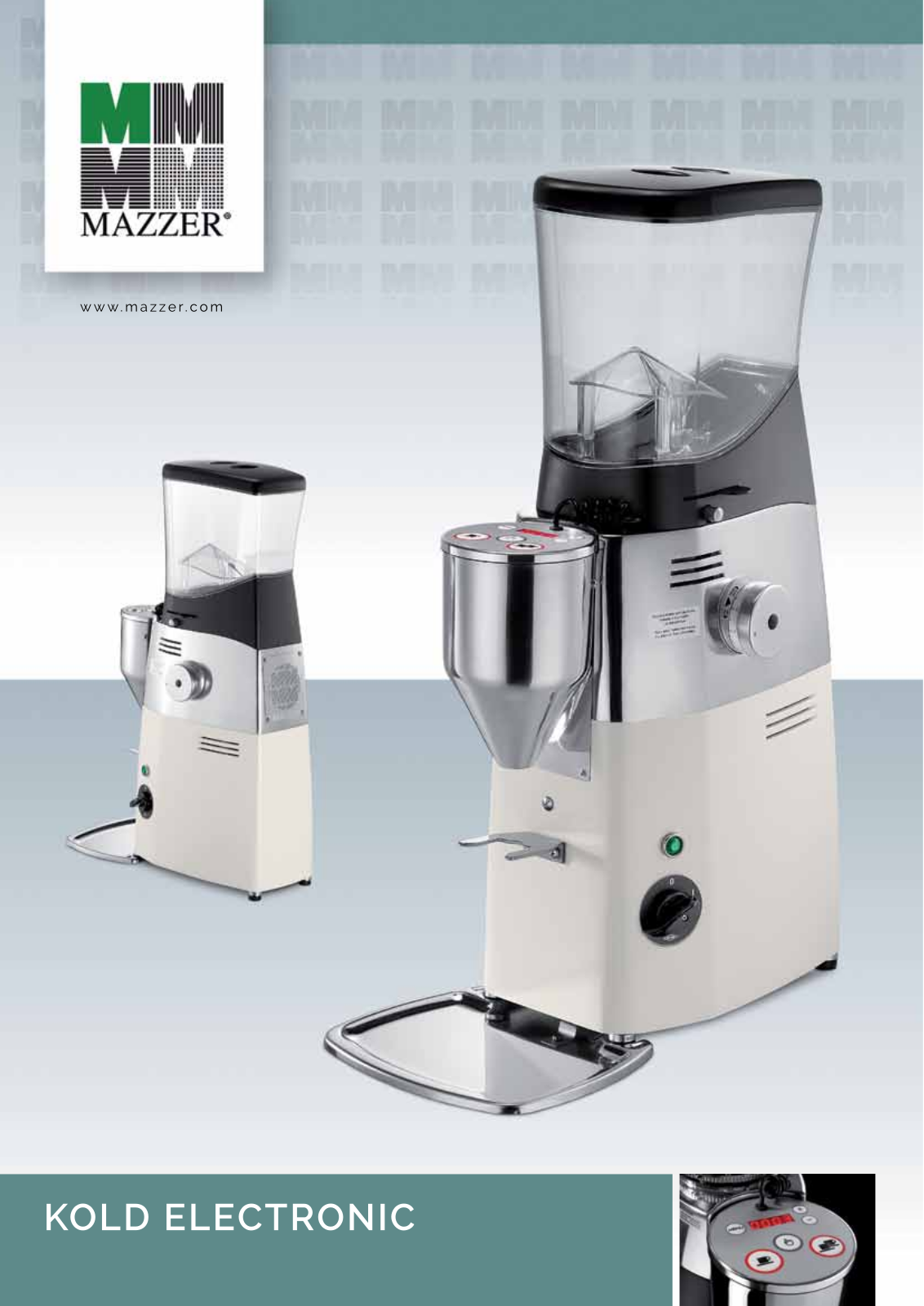 Mazzer Kold Electronic Datasheet - ManualMachine.com