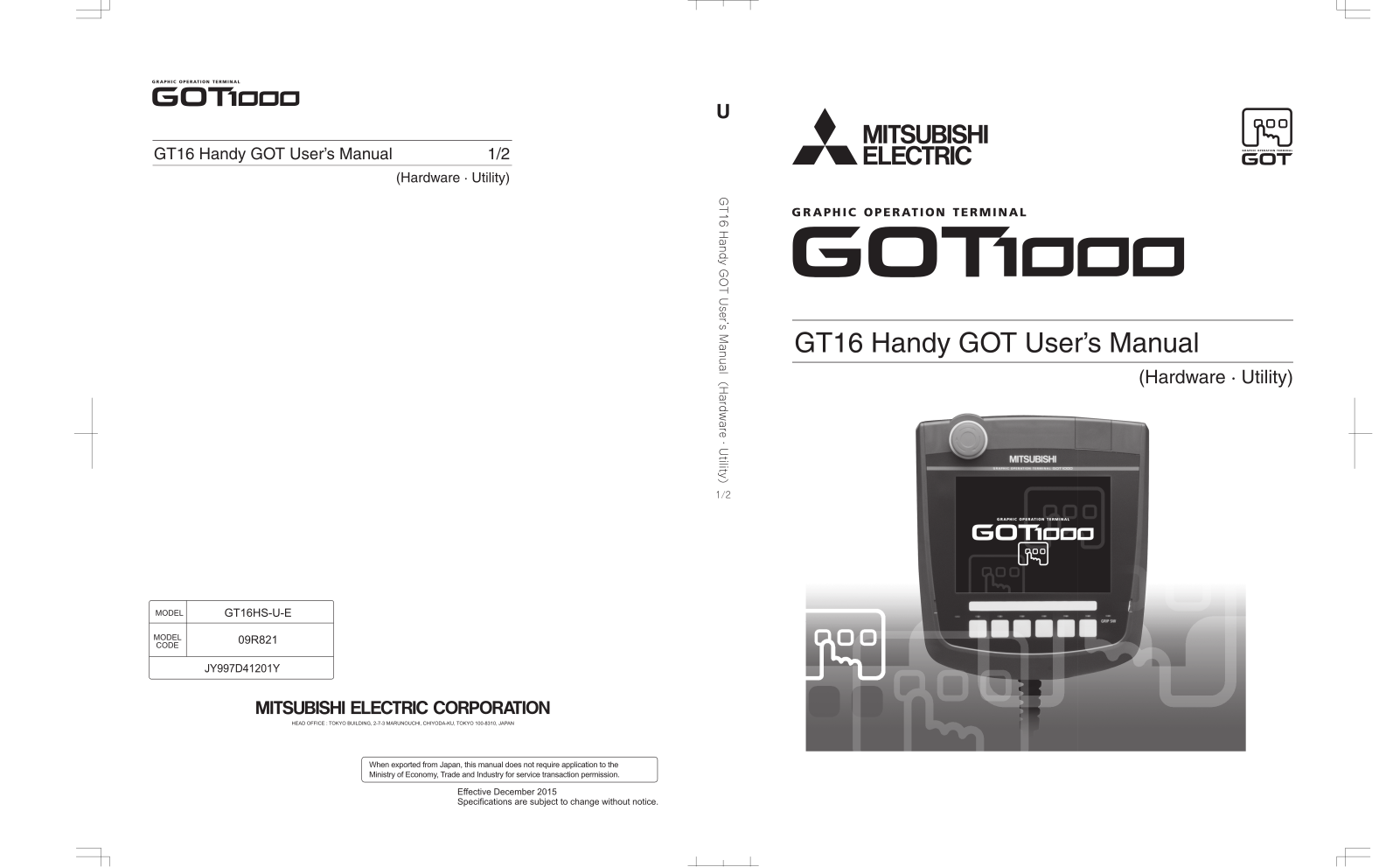 Mitsubishi GT16 User Manual