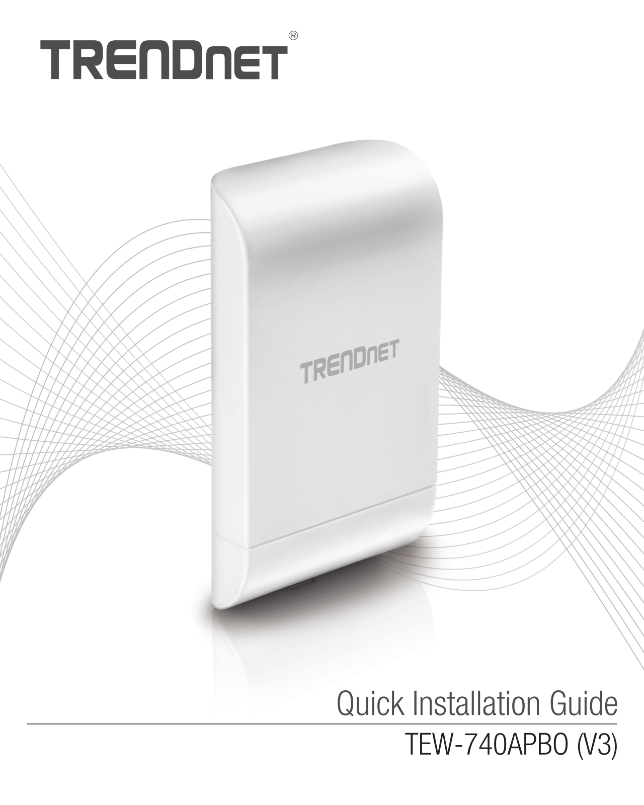 Trendnet TEW-740APBO Installation manual