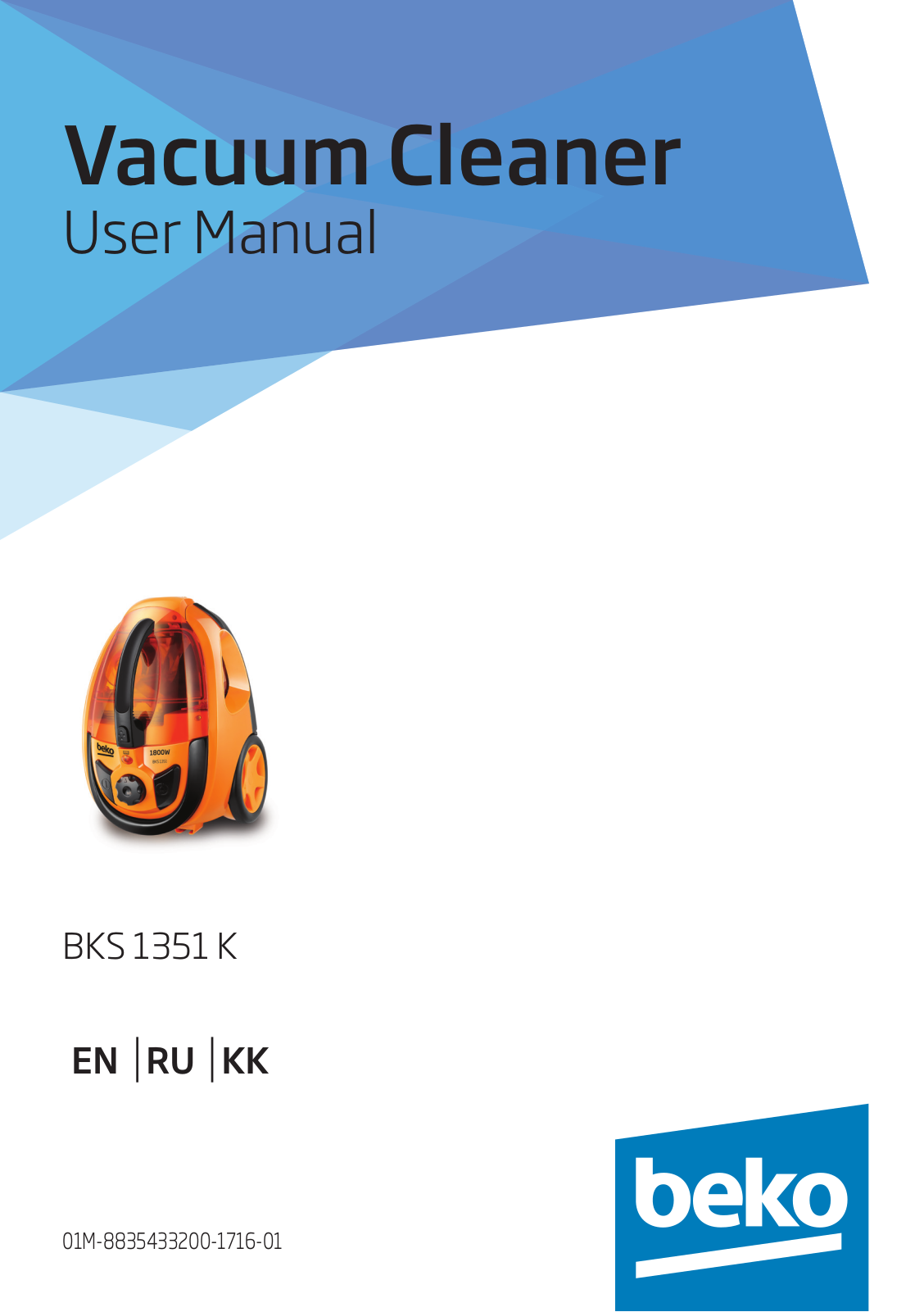 Beko BKS 1351 K User manual