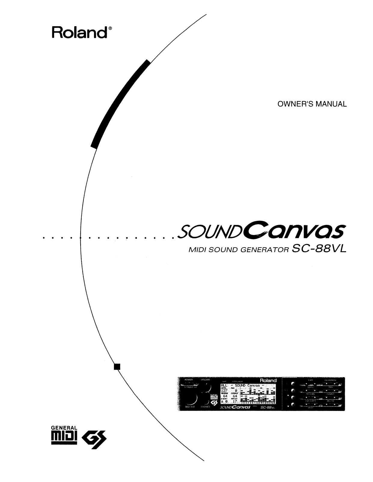 Roland SC-88VL User Manual