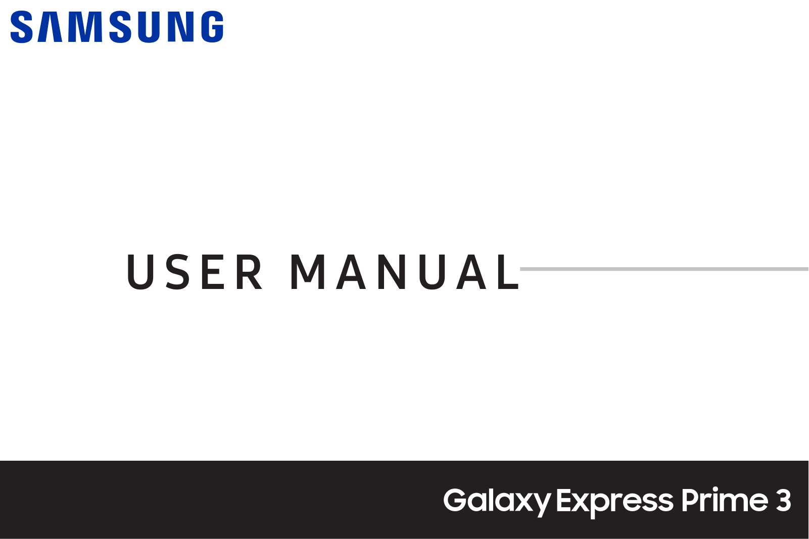 At&t Galaxy Express Prime 3 User Manual