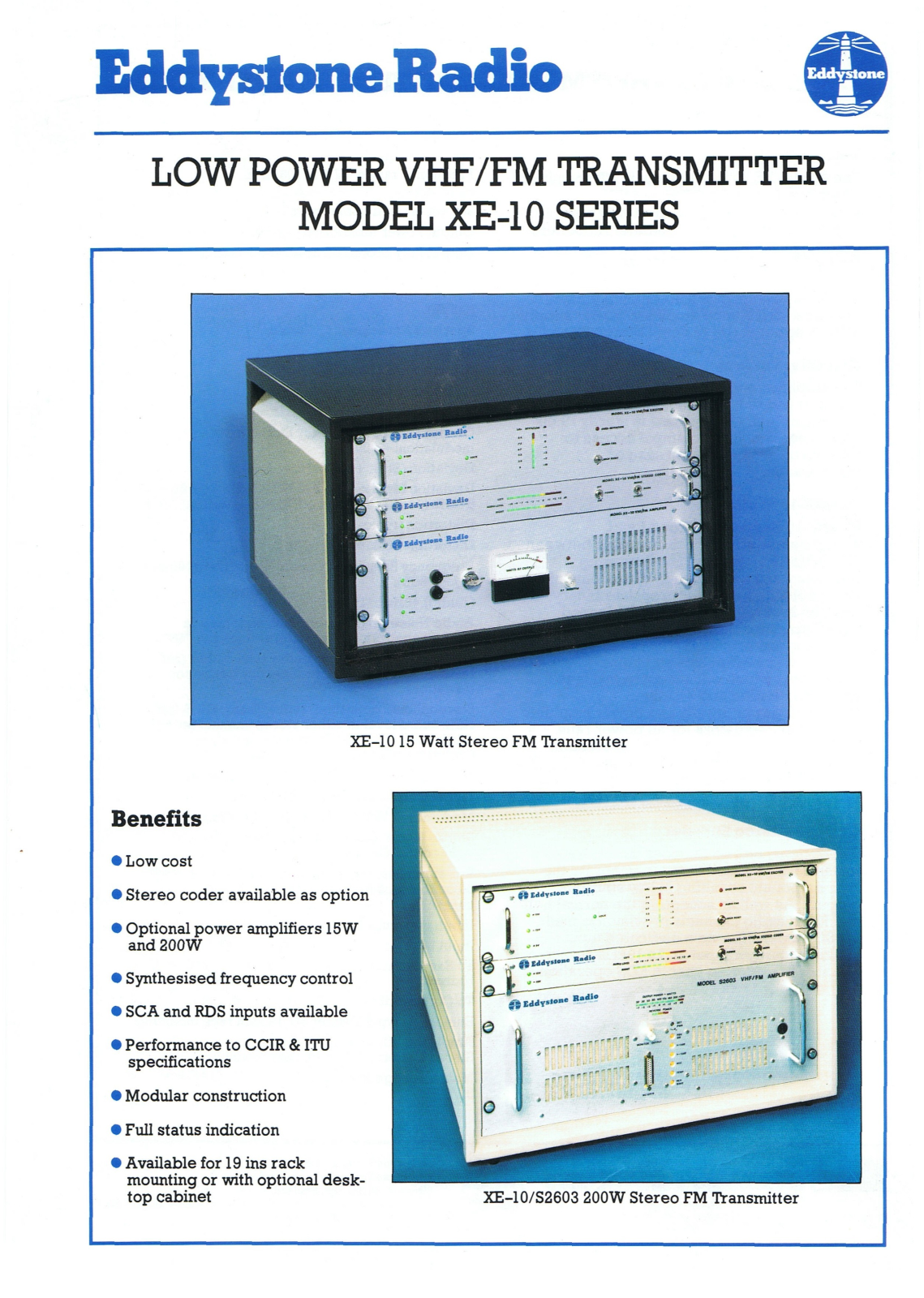 Eddystone ХЕ-10 User Manual