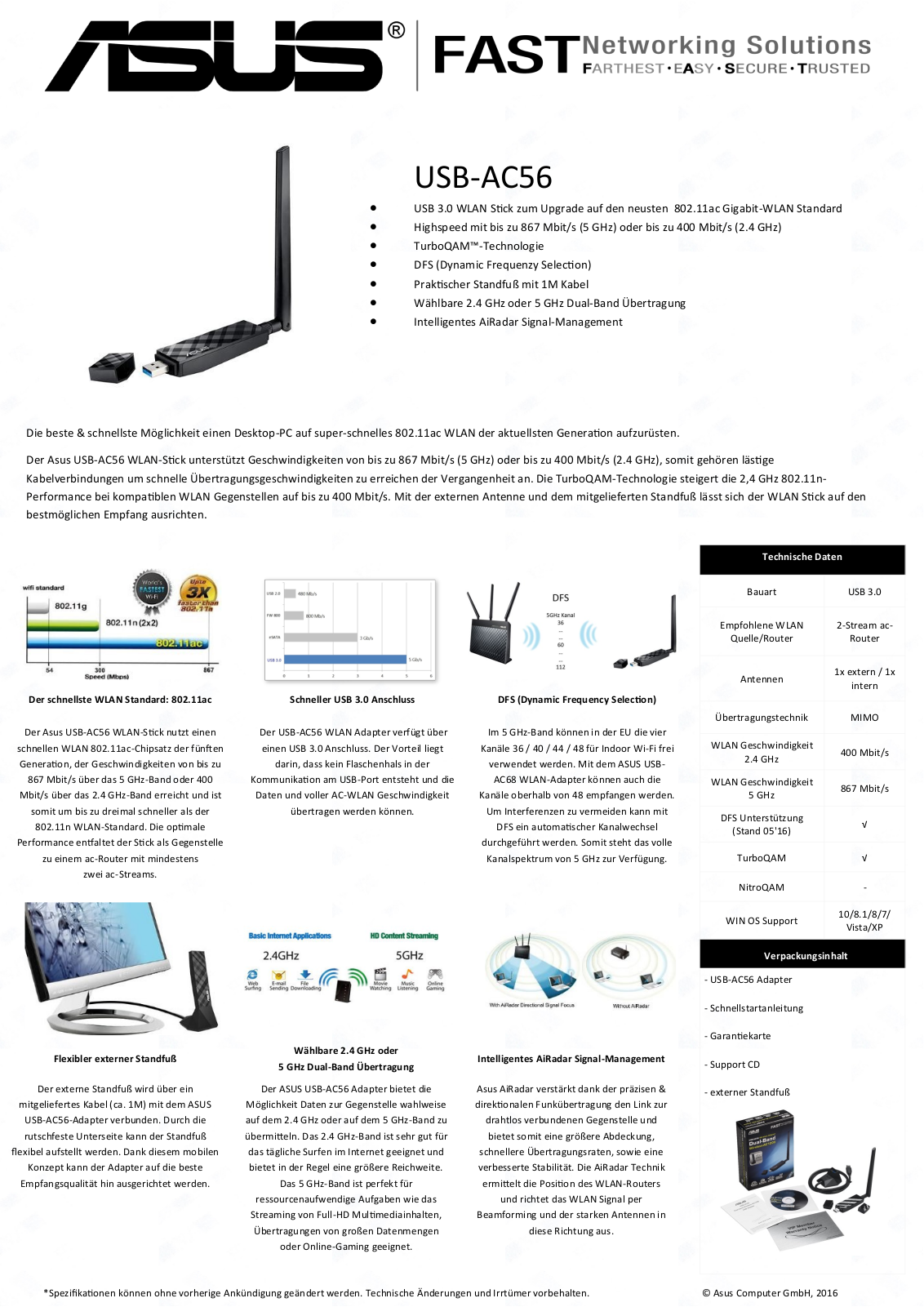 ASUS USB-AC56 User Manual