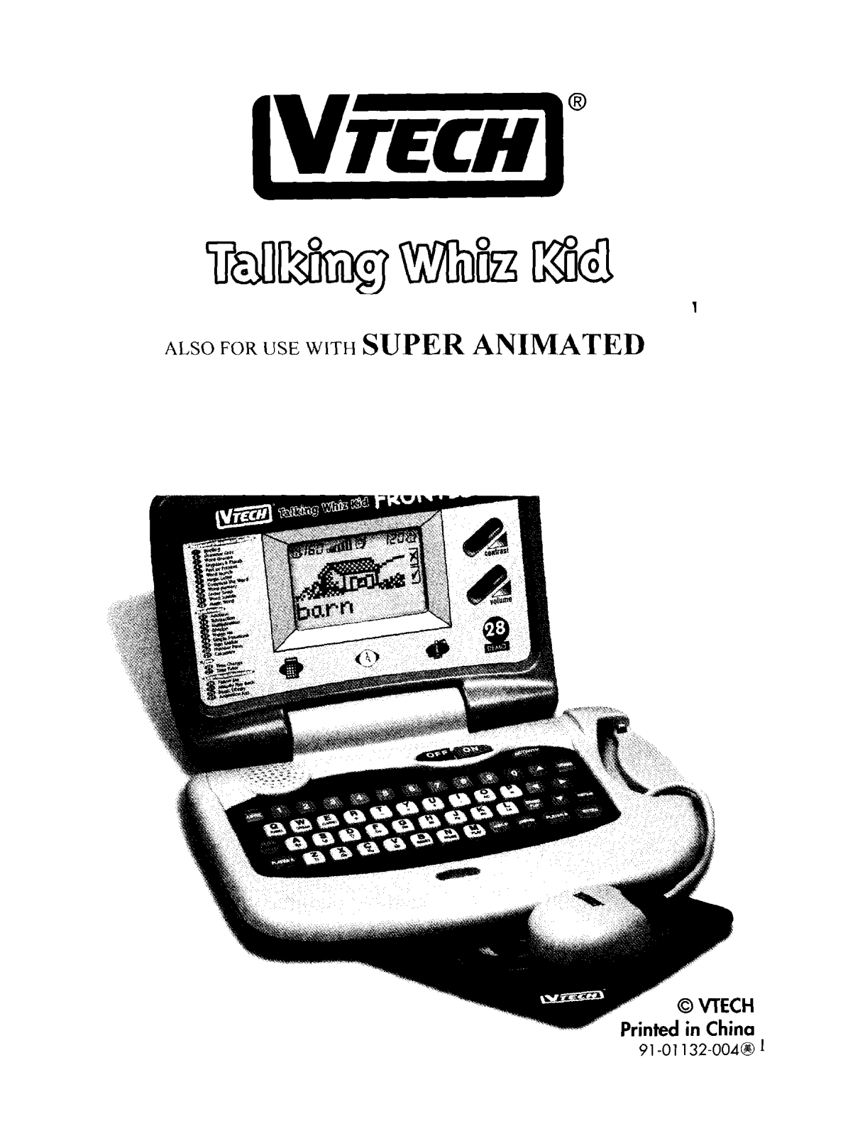 VTech TALKINGWHIZKID FRONTIER User Manual