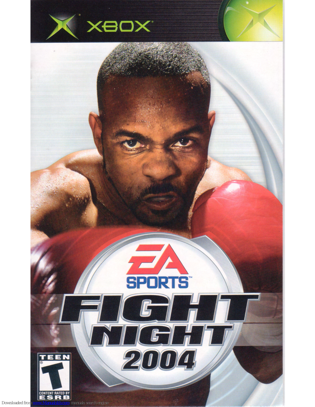 EA Sports FIGHT NIGHT 2004 User Manual