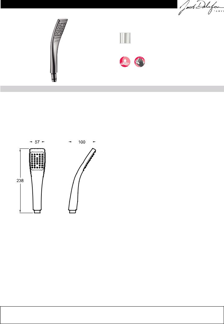 Jacob Delafon EO E3876-CP Datasheet