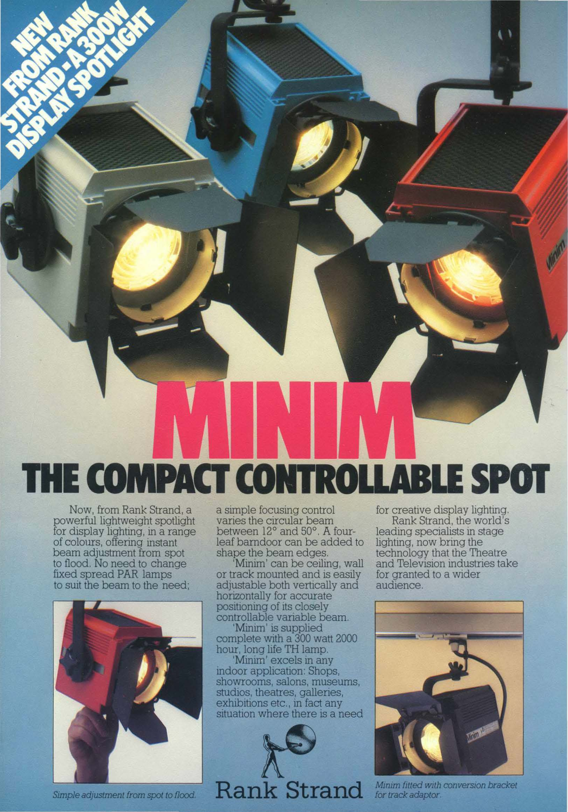 Strand Minim Spotlight Datasheet - ManualMachine.com