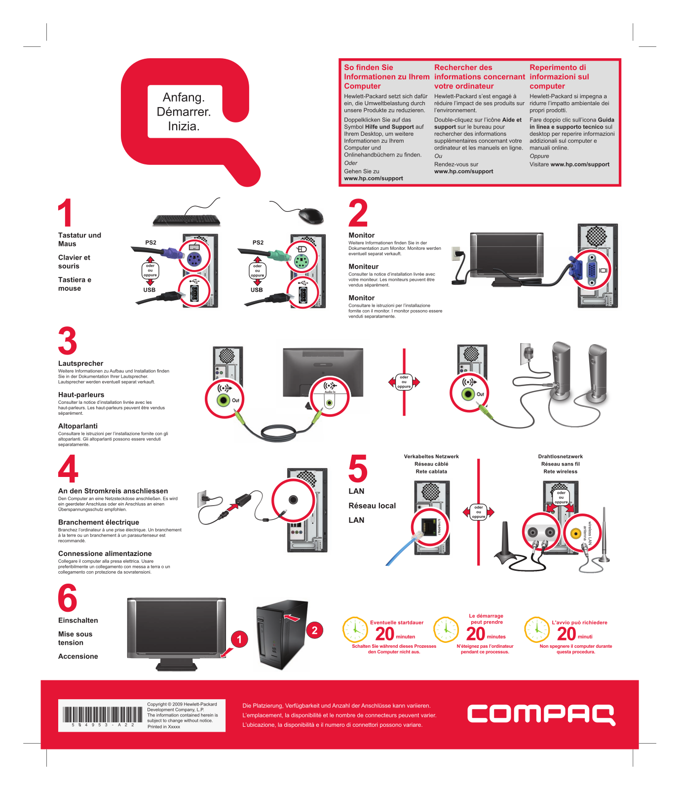 COMPAQ CQ2200 User Manual