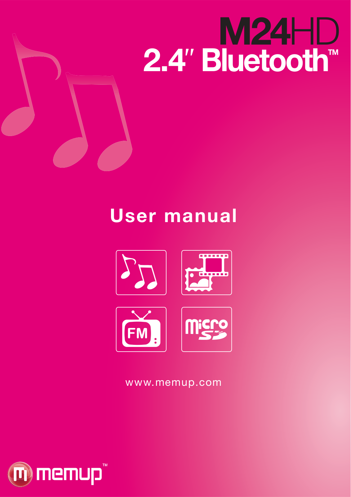 Memup M24 HD User Manual