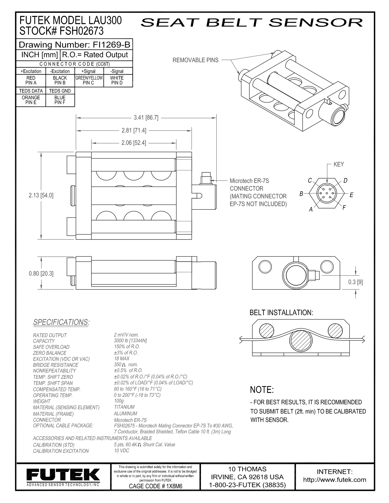 FUTEK LAU300 Service Manual