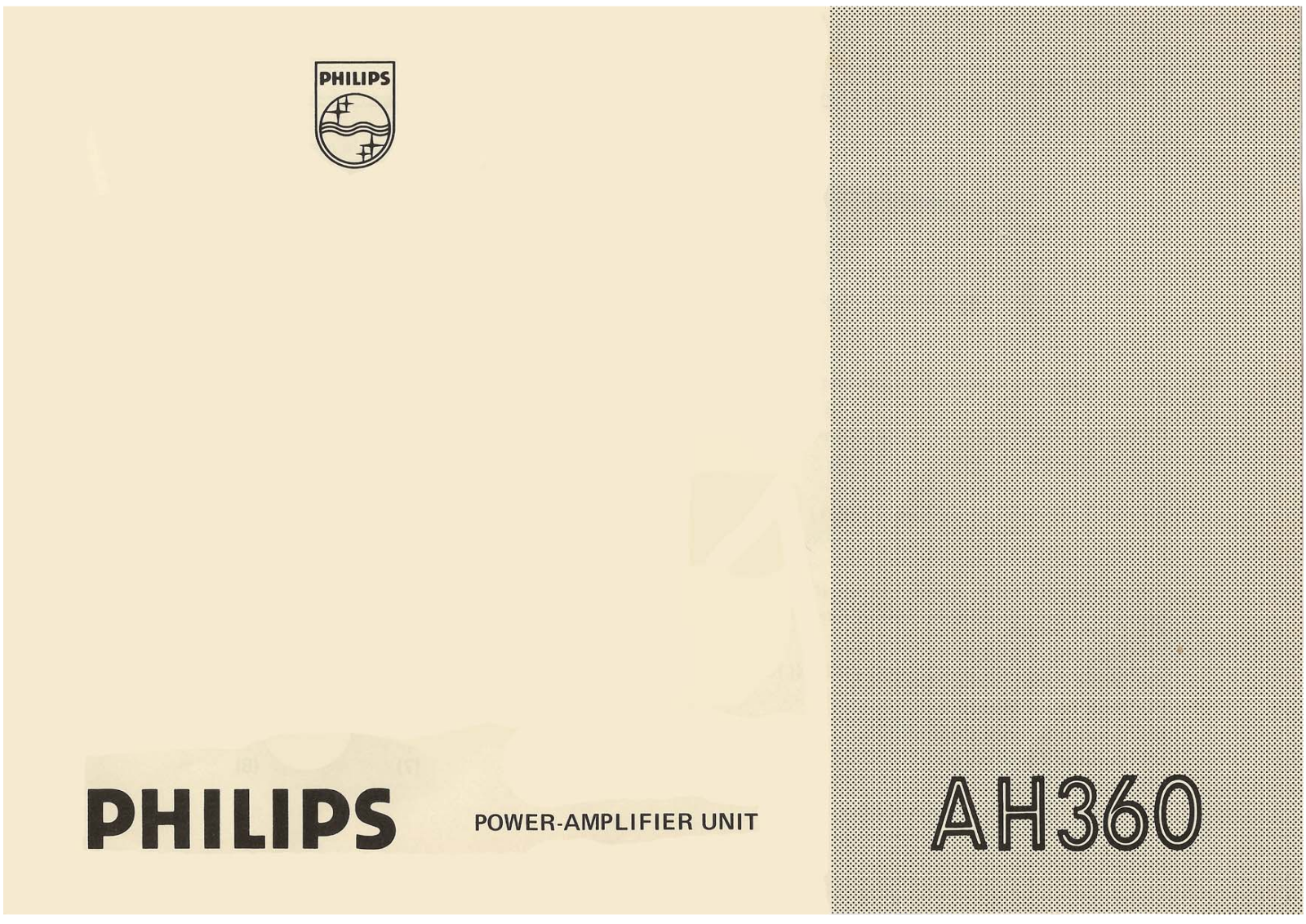 Philips AH-360 Owners manual