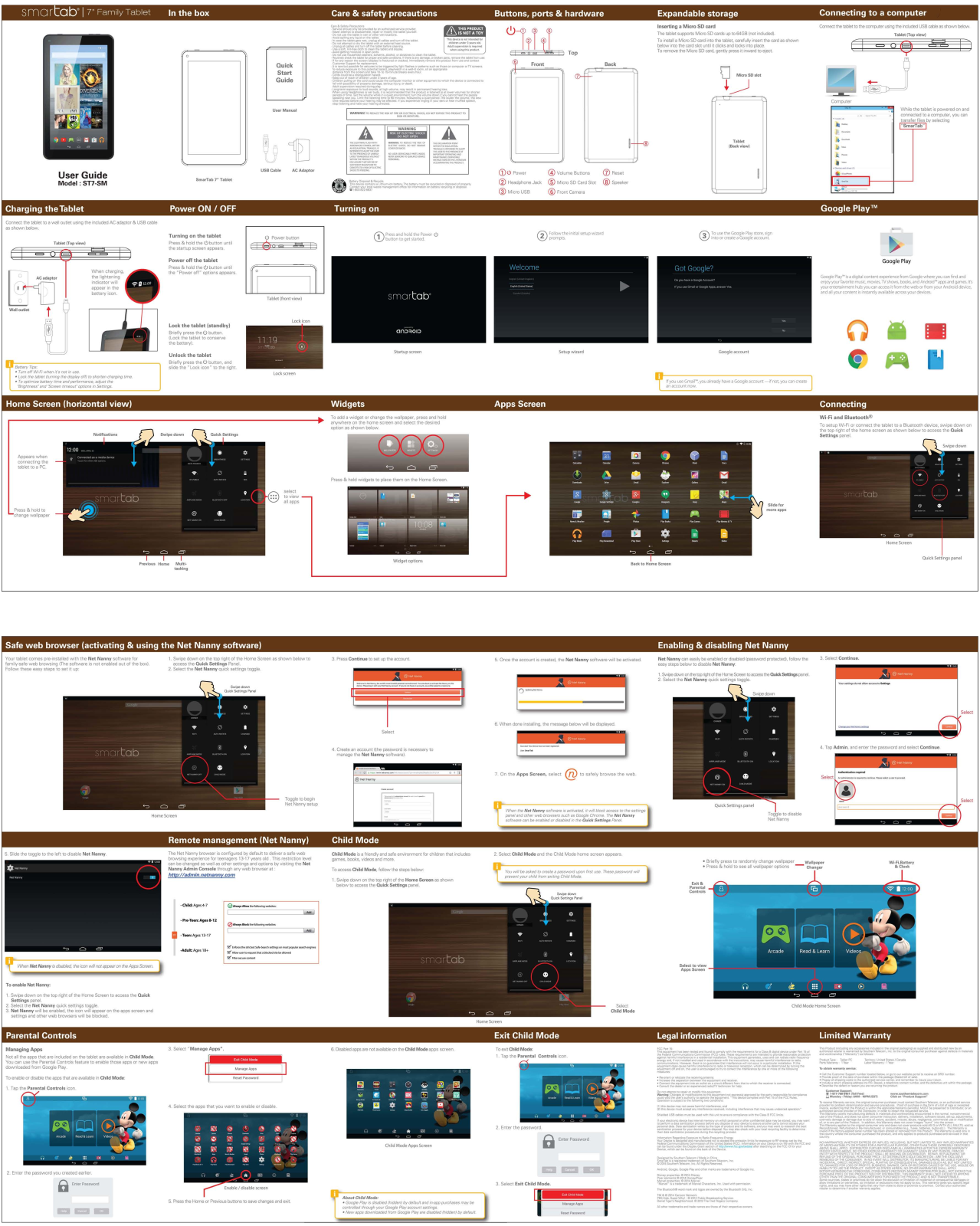 Smartab ST7-SM User Manual