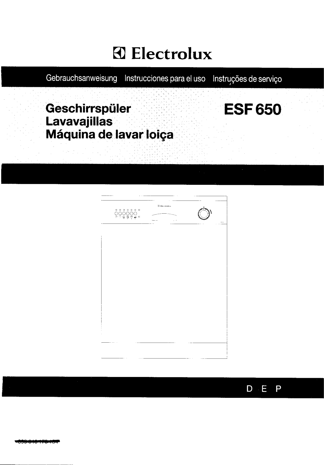 AEG ESF650 User Manual
