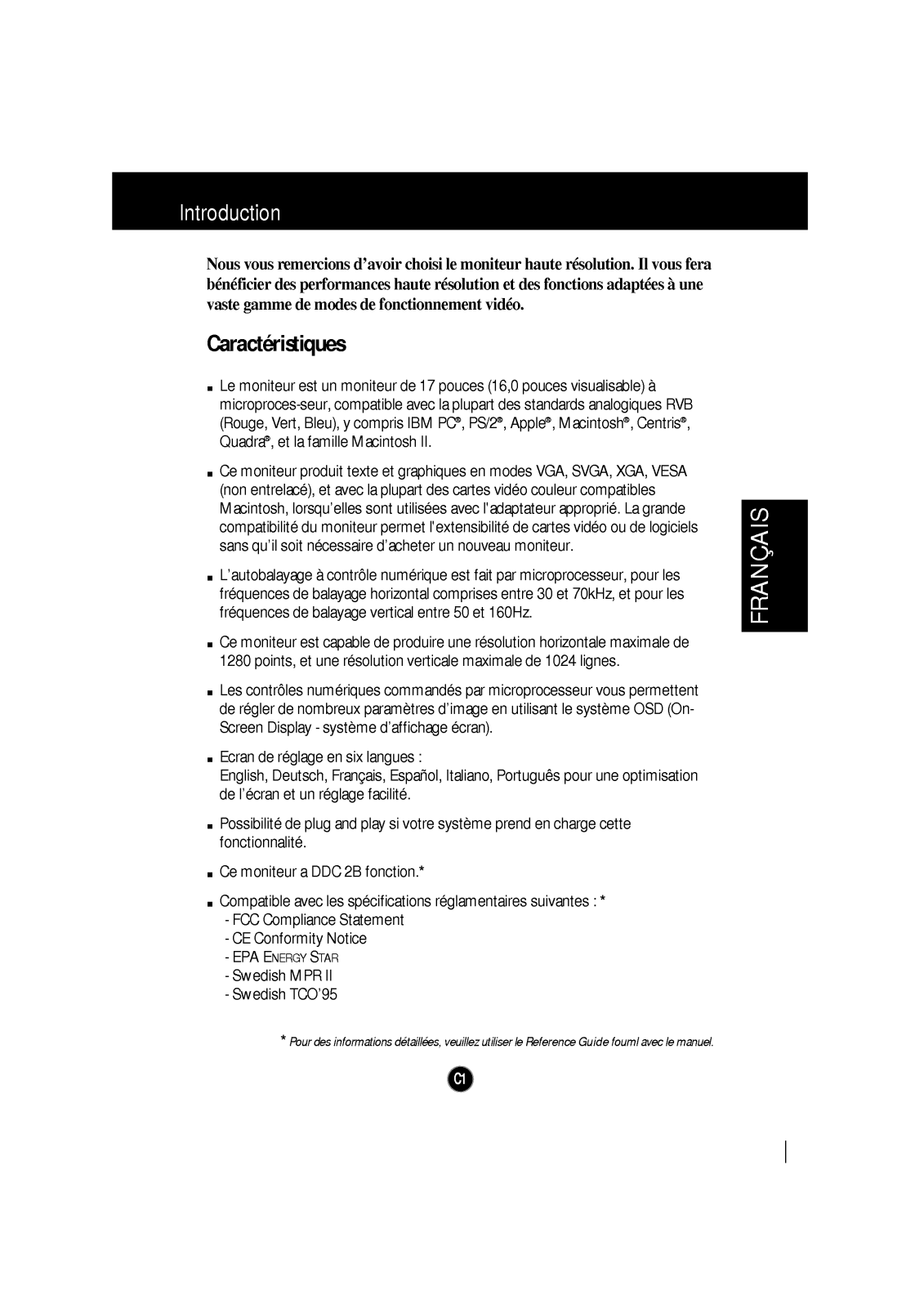 LG FLATRON 776FM User Manual