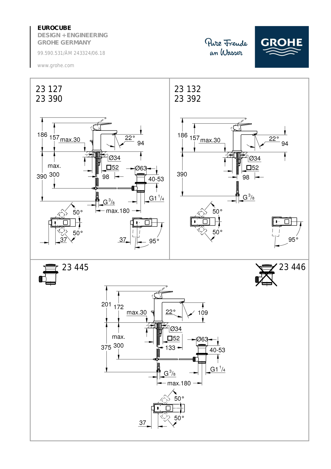 Grohe 23132000 Service Manual