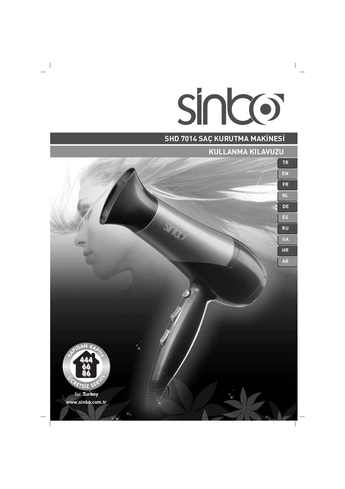 Sinbo SHD 7014 User Manual