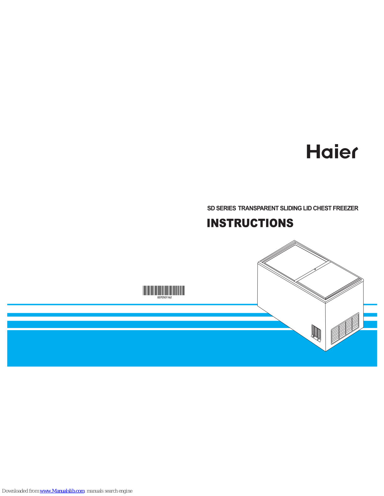 Haier SD-509A Instructions Manual