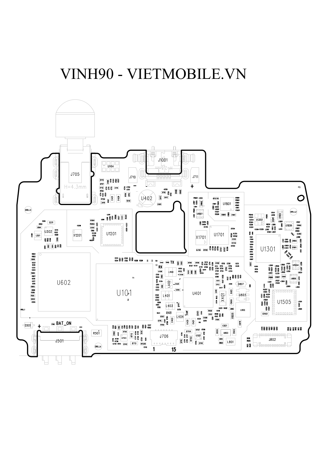 Lenovo A5500 Schematic