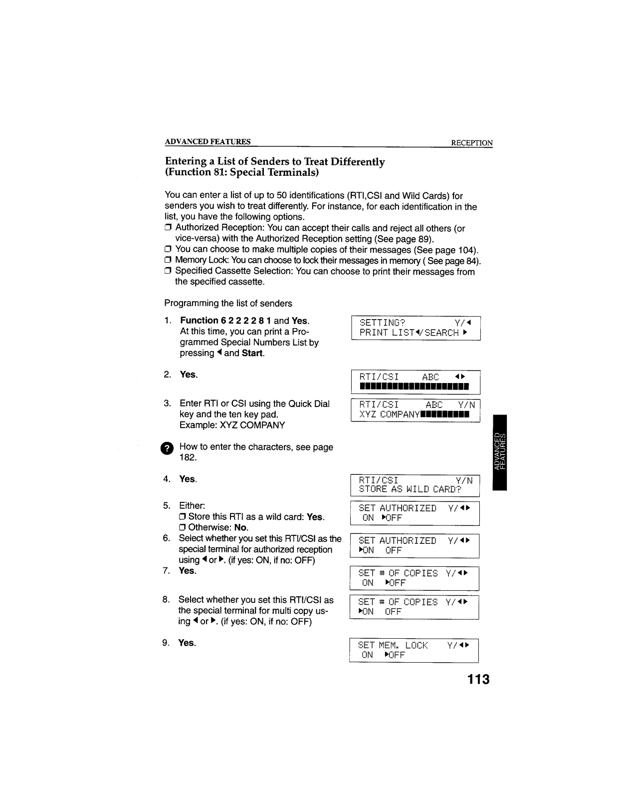 Savin 3685 Operating Manual