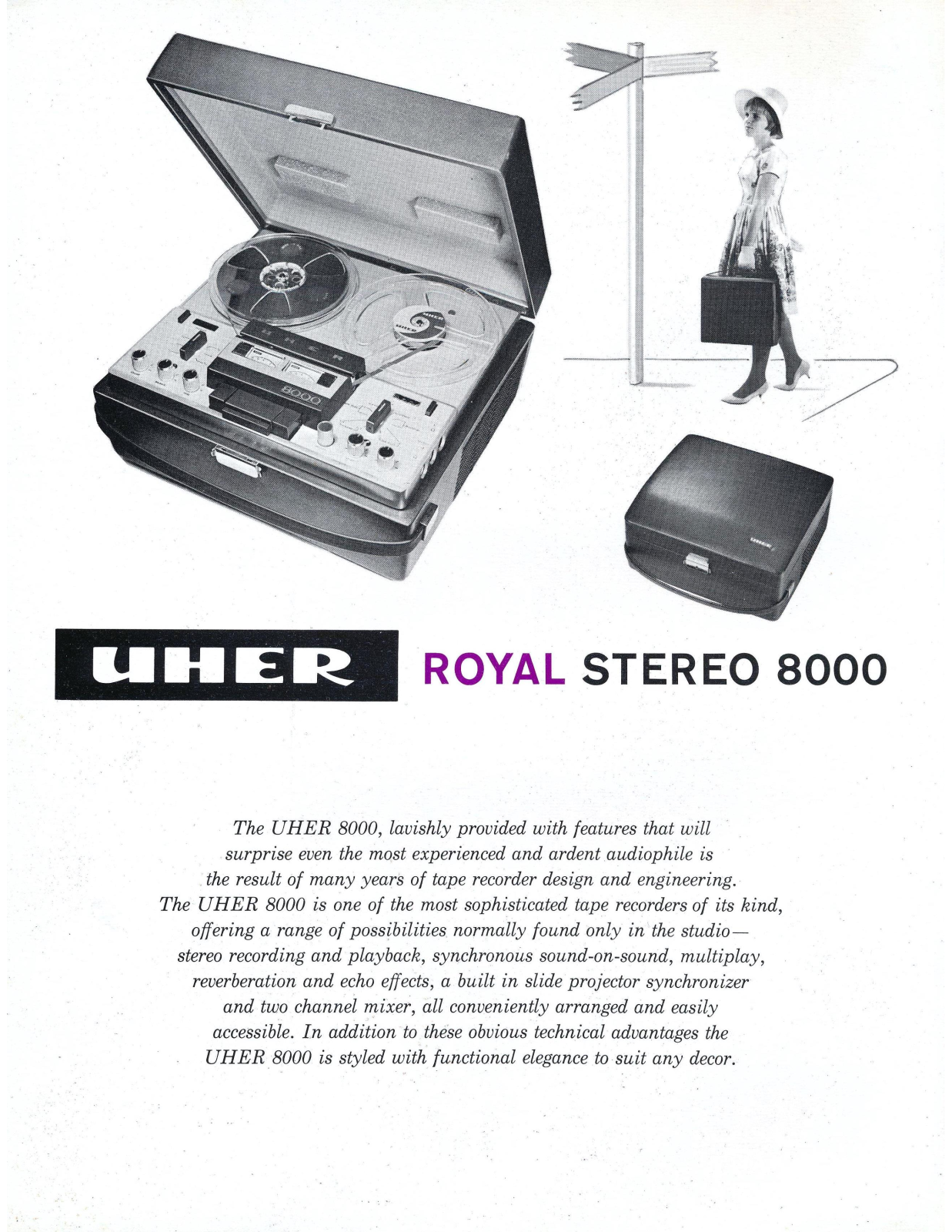 Uher 8000 Royal Stereo User guide - ManualMachine.com