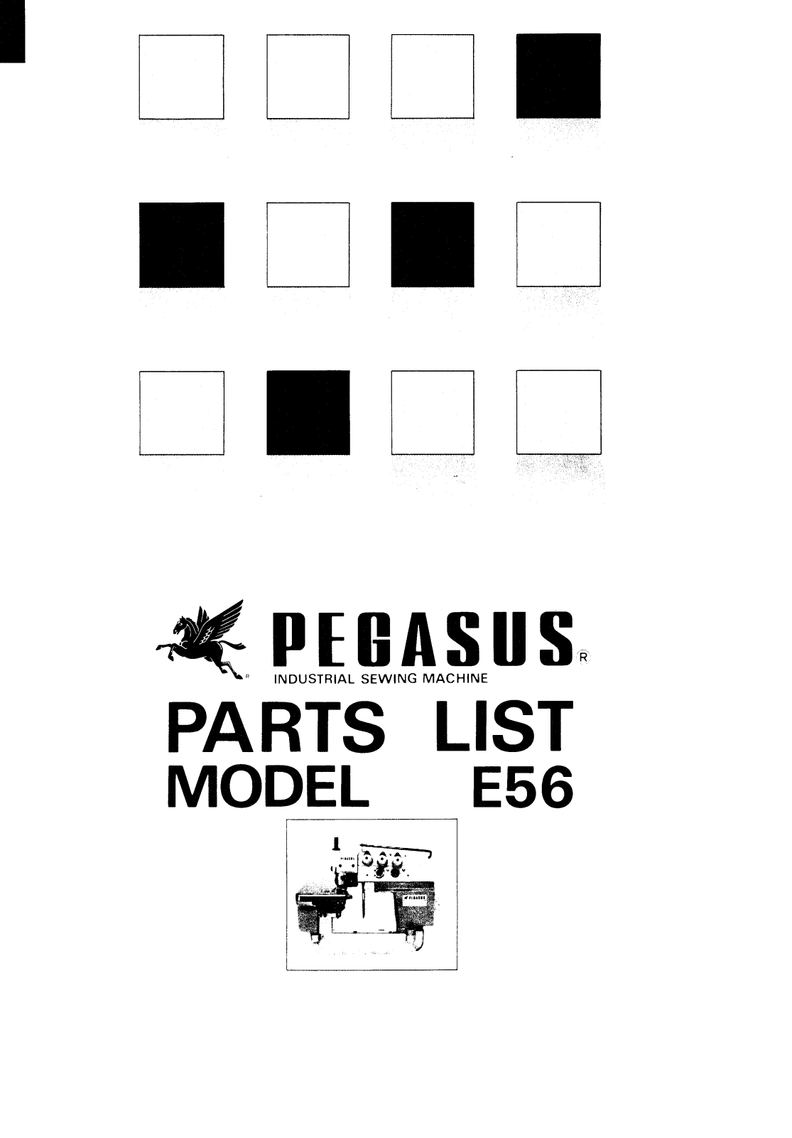 Pegasus E56 Parts List