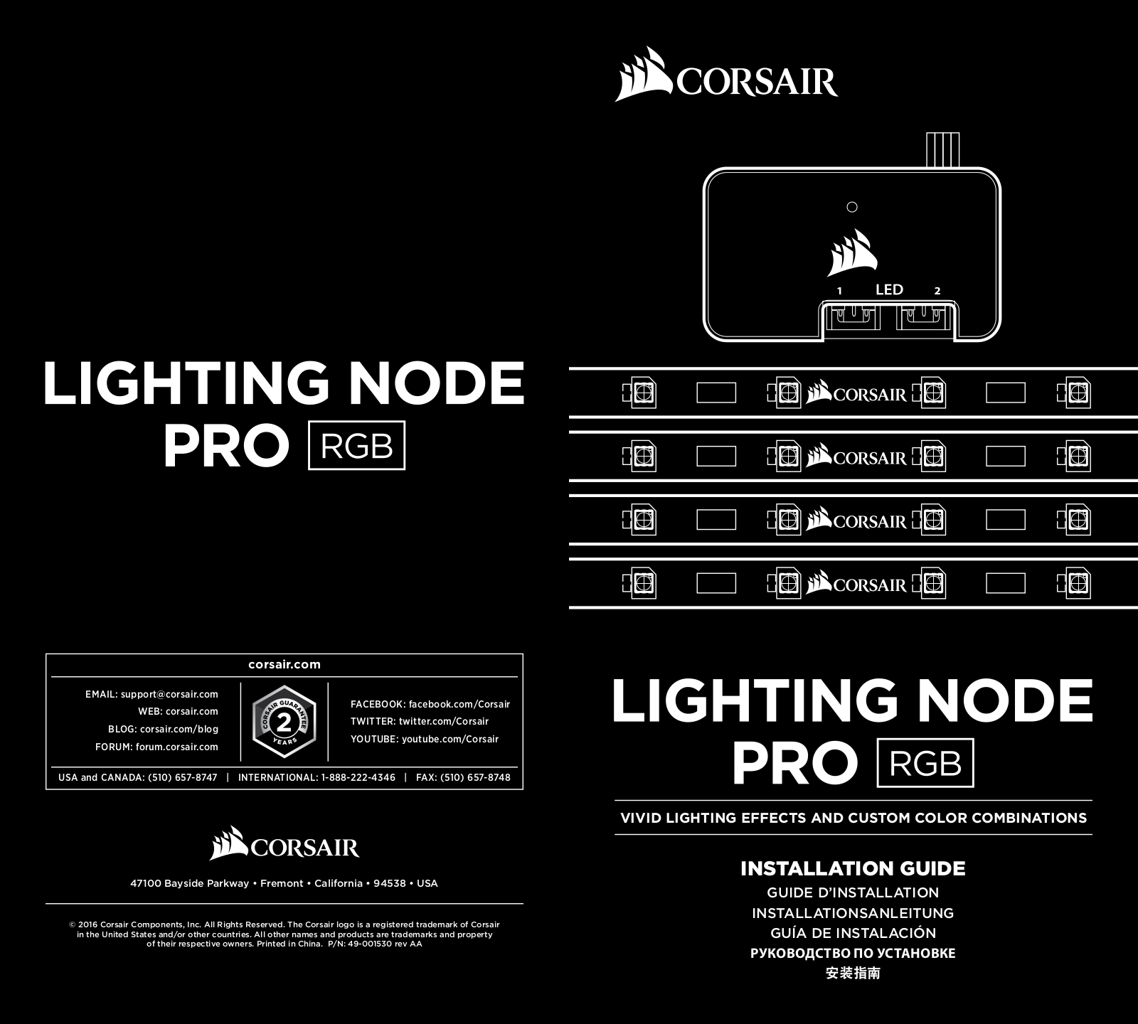 Corsair CL-9011109-WW User Manual