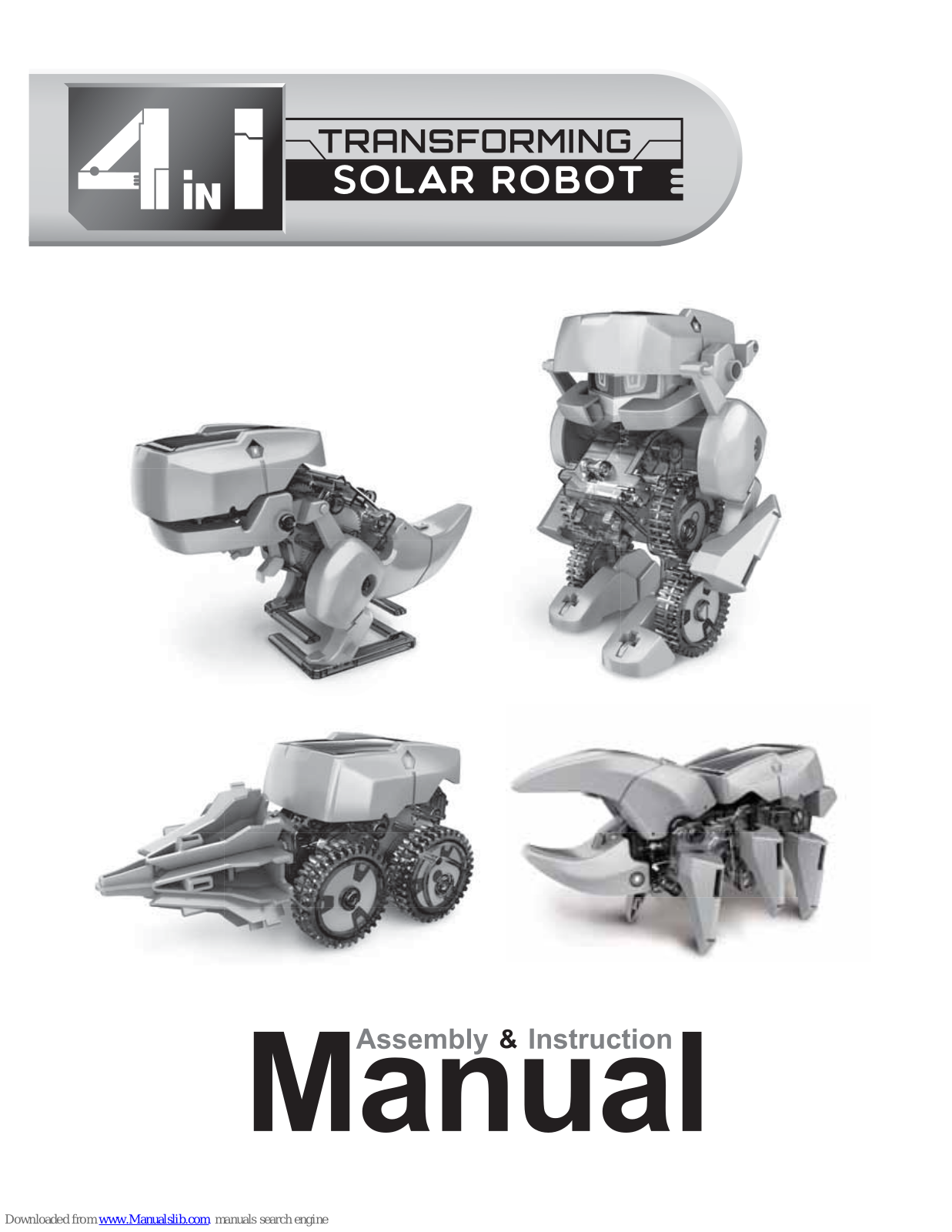 TechBrands solar robot Assembly & Instruction Manual