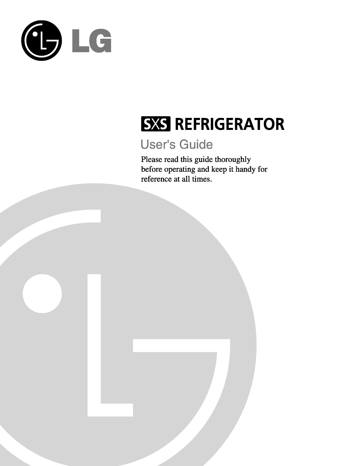 LG GR-L247MGZ, GR-P247MGZ User Manual