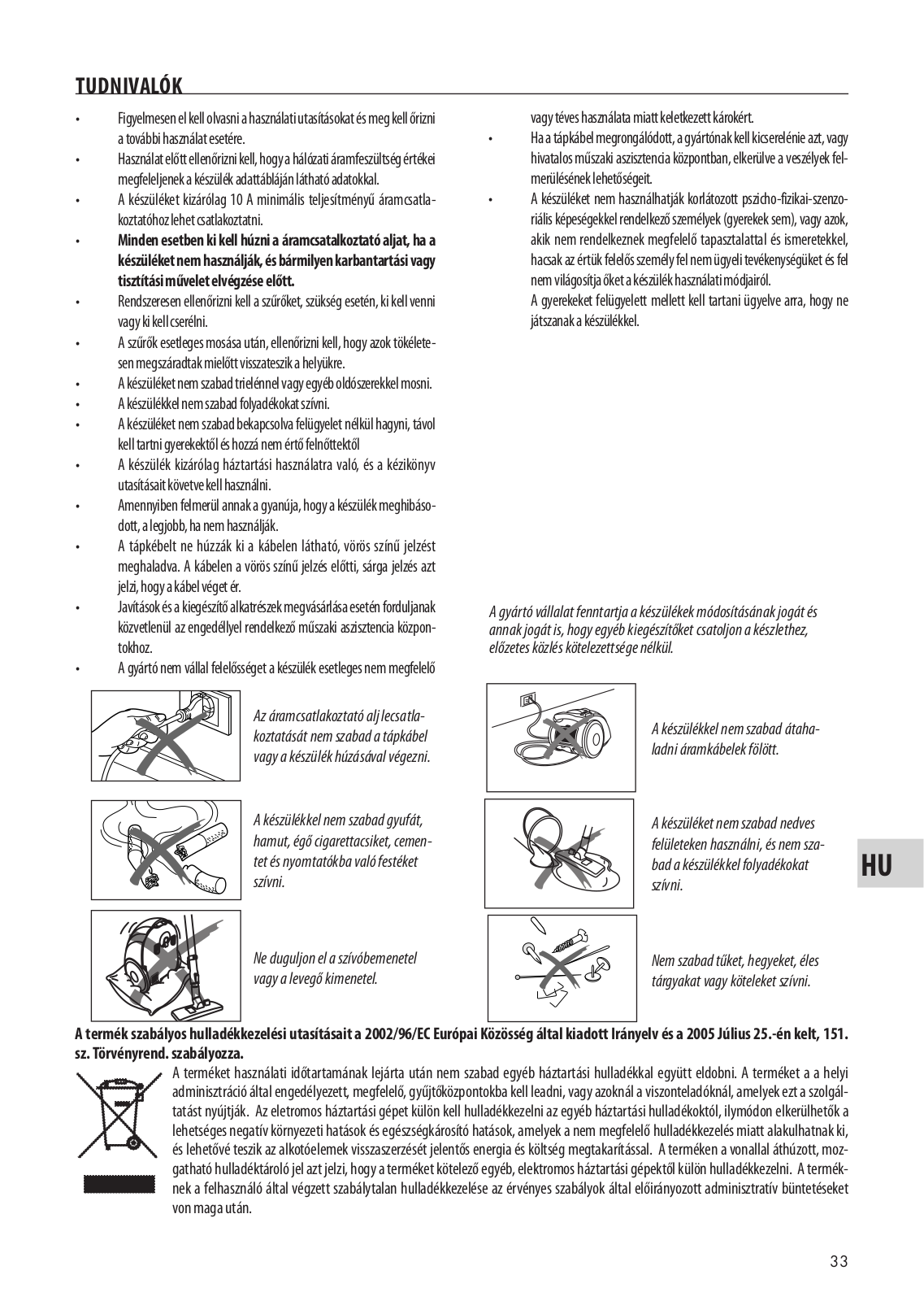 Delonghi XTE 180NB, XTE 220NBP, XTE 200NB Instructions Manual