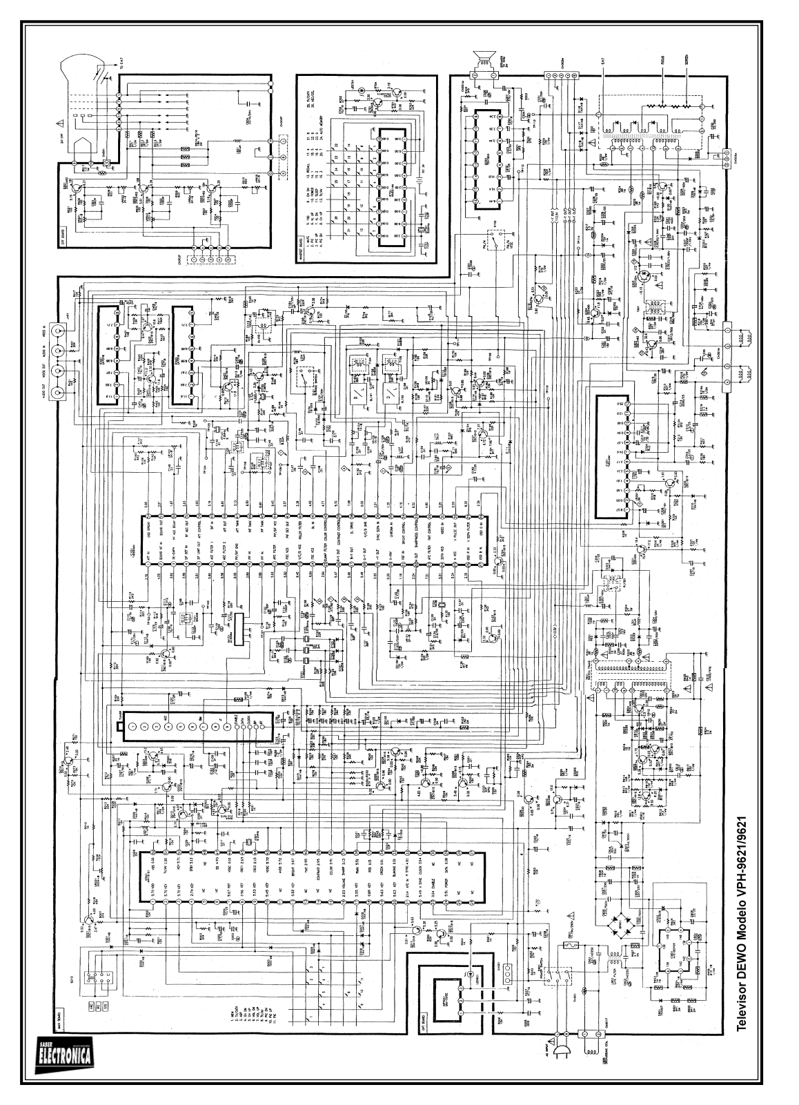 DAEWOO vph 9621 Schematic