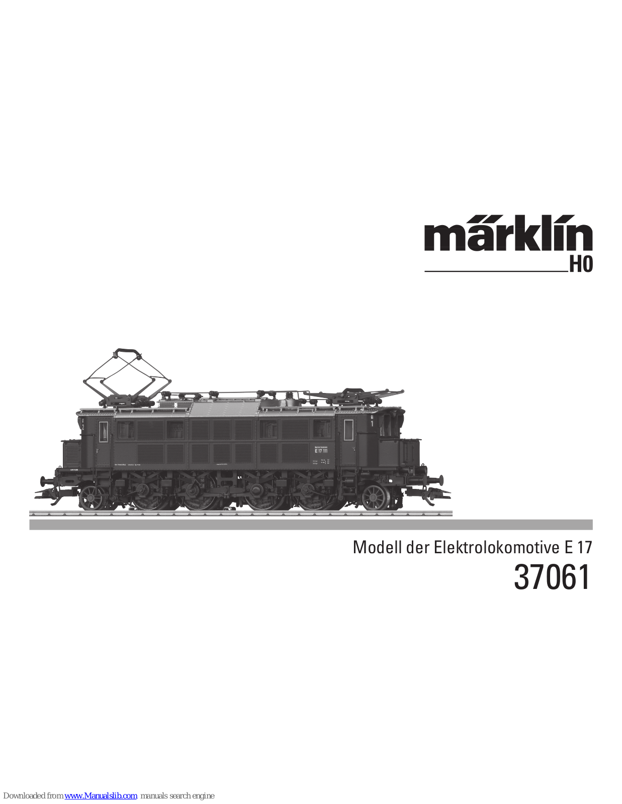 marklin 37061 User Manual