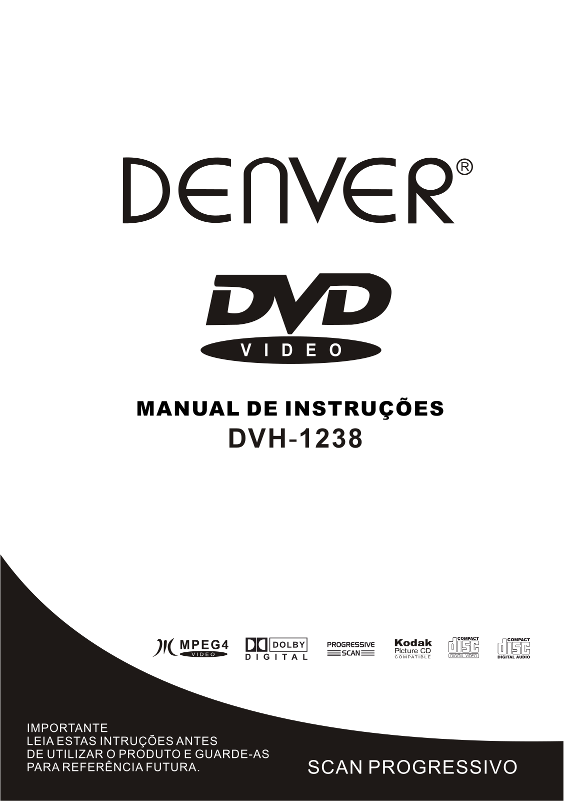 Denver DVH-1238 Instruction Manual